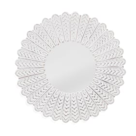 Bassett Mirror Sofia White Wall Mirror