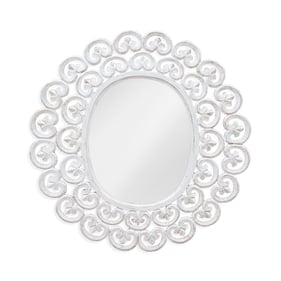 Bassett Mirror Siren White Wall Mirror