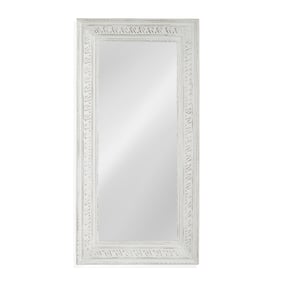 Bassett Mirror Ives White Floor Mirror