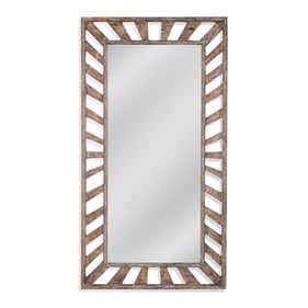 Bassett Mirror Kessler Brown Floor Mirror