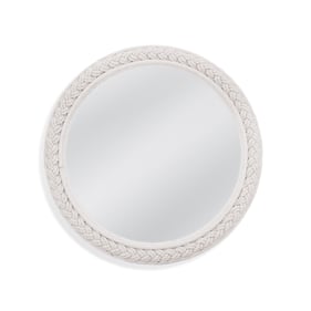 Bassett Mirror Island White Wall Mirror