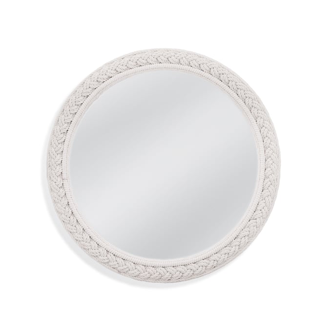 Bassett Mirror Island White Wall Mirror BMC-M4679BEC