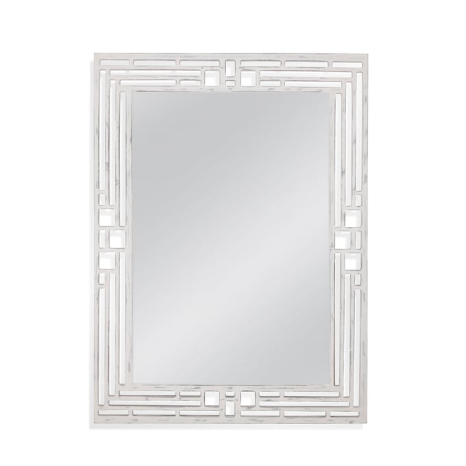 Bassett Mirror Epsilon White Wall Mirror BMC-M4695EC