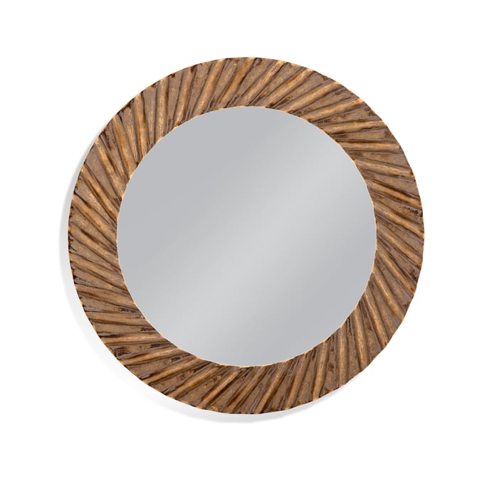 Bassett Mirror Swirll Gold Wall Mirror BMC-M4703EC