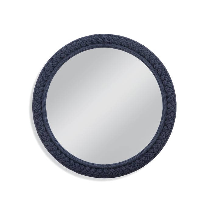 Bassett Mirror Foremast Blue Wall Mirror BMC-M4707BEC