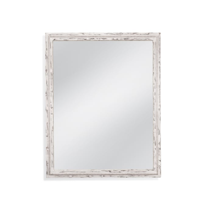 Bassett Mirror Tuolumene White Wall Mirror BMC-M4710EC