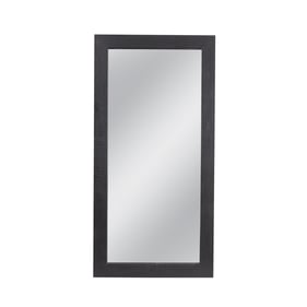 Bassett Mirror Timely Black Floor Mirror