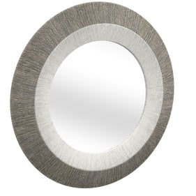 Bassett Mirror Koree White Grey Wall Mirror