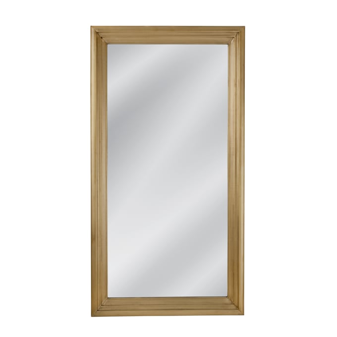 Bassett Mirror Rea Antique Brass Floor Mirror BMC-M4926