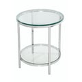 Patinoire Round End Table