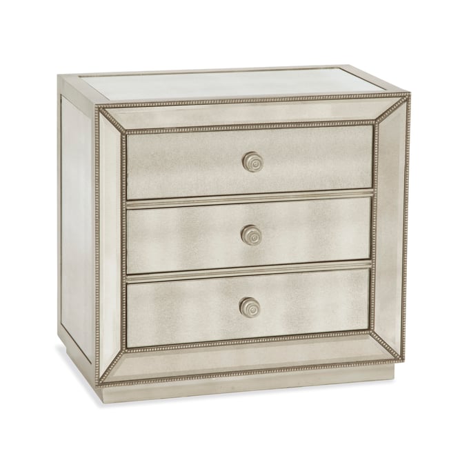 Bassett Mirror Murano Silver Mini Chest BMC-T2624-990EC