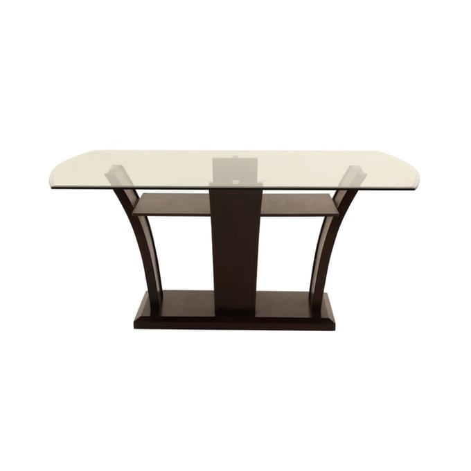 Poundex Espresso Dining Table BOSS-F2153