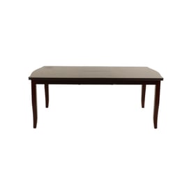 Poundex Espresso Butterfly Leaf Dining Table