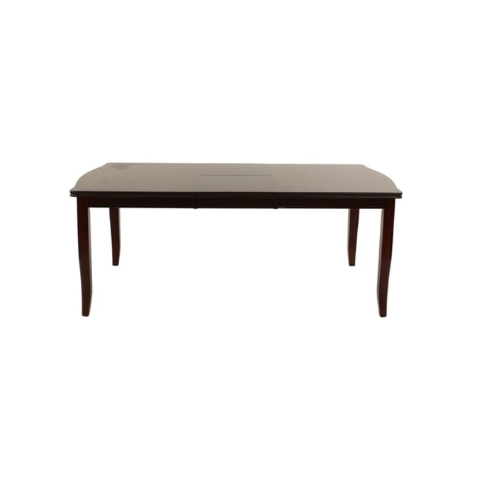 Poundex Espresso Butterfly Leaf Dining Table BOSS-F2179