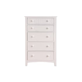 Poundex White Pine Chest