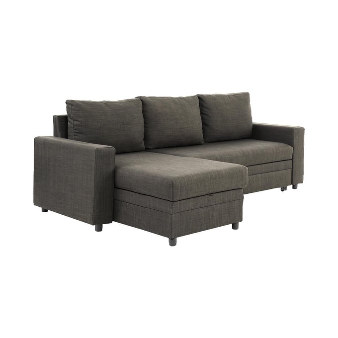 Poundex Ash Black Espresso 2pc Sectional BOSS-F6574