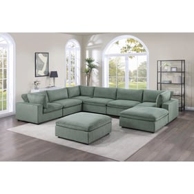 Poundex Sage 8pc Sectional