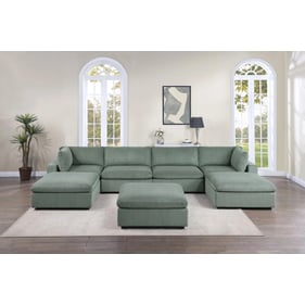 Poundex Sage 7pc Sectional