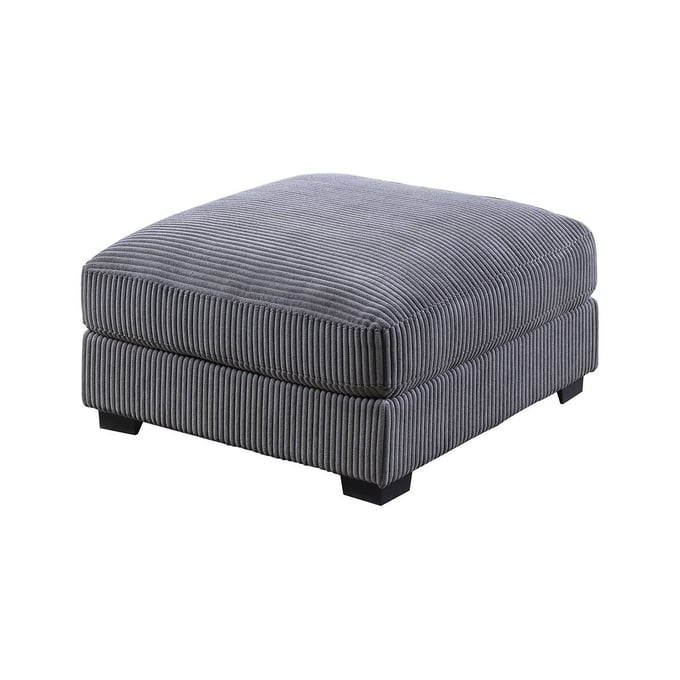 Poundex Gray Cocktail Ottoman BOSS-F8997