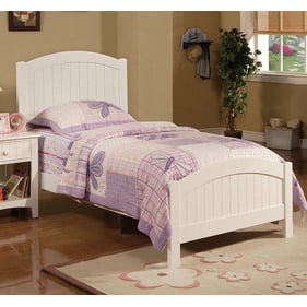 Poundex White Pine MDF Full Bed