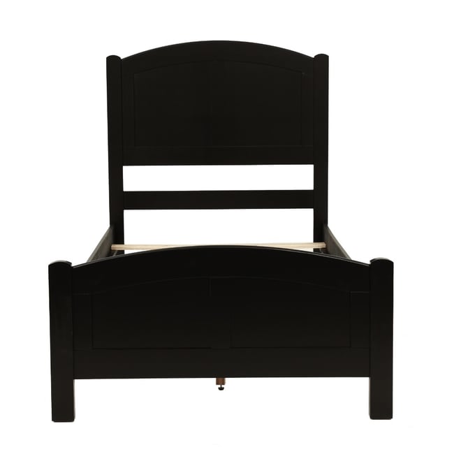 Poundex Black Twin Bed BOSS-F9208T