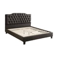 FULL BED/BLACK PU, HB 47