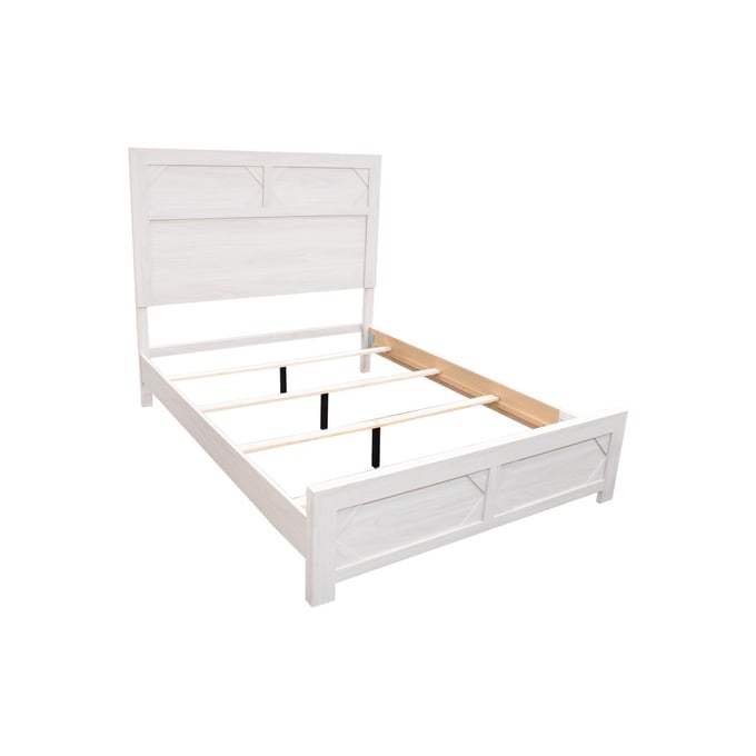 Poundex Whitewash Beds BOSS-F9626-BEDS-VAR