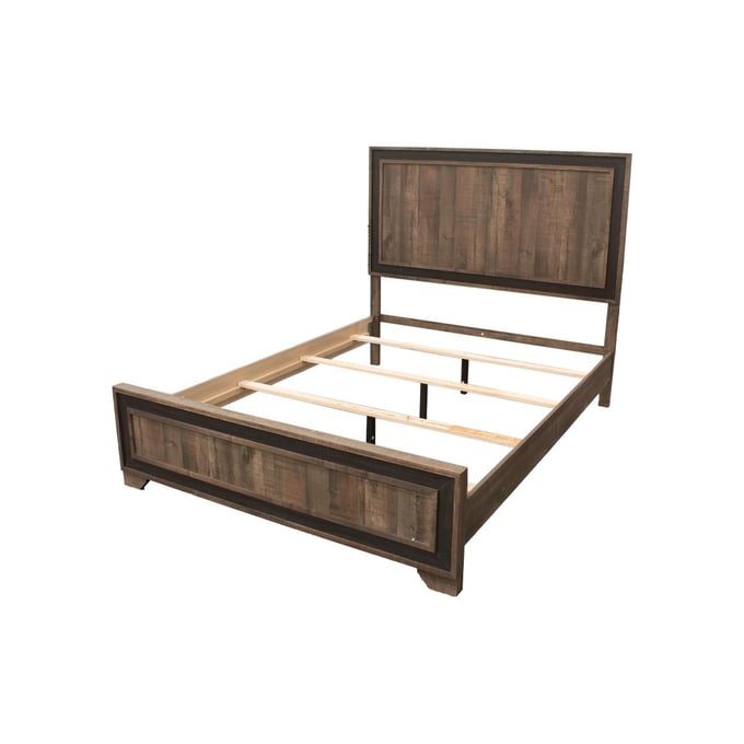 Poundex Brown Charcoal Beds BOSS-F9627-BEDS-VAR