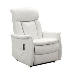 Barcalounger Lauren Enzo Winter White Power Lift Recliner