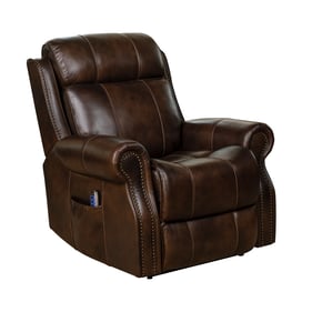 Barcalounger Langston Tonya Brown Power Lift Recliner