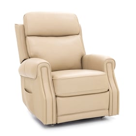 Barcalounger Lance Sorrento Sand Power Lift Recliner