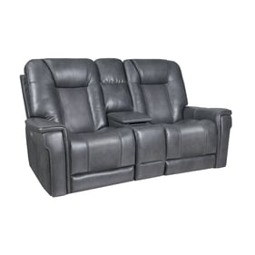 Barcalounger Sanibel Rainer Storm Console Power Recliner Loveseat