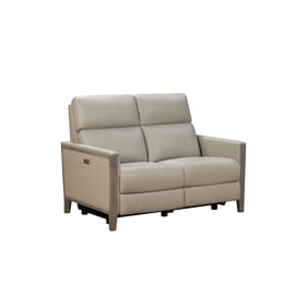 Barcalounger Hartman Bentley Dove Power Head Rests Reclining Loveseat