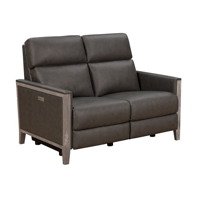 Barcalounger Hartman Homerun Dark Gray Power Reclining Loveseat BRC-29PH1305376196