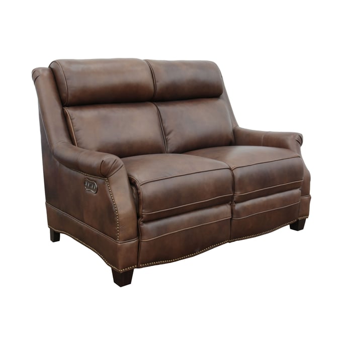 Barcalounger Warrendale Worthington Cognac Power Reclining Loveseat BRC-29PH3324546085