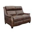 29PH-3324 Warrendale Power Reclining Loveseat w/Power Head Rests - 5460-85 Worthington Cognac / all leather