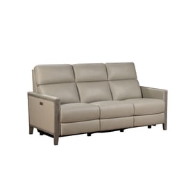 Barcalounger Hartman Bentley Dove Power Head Rest Reclining Sofa