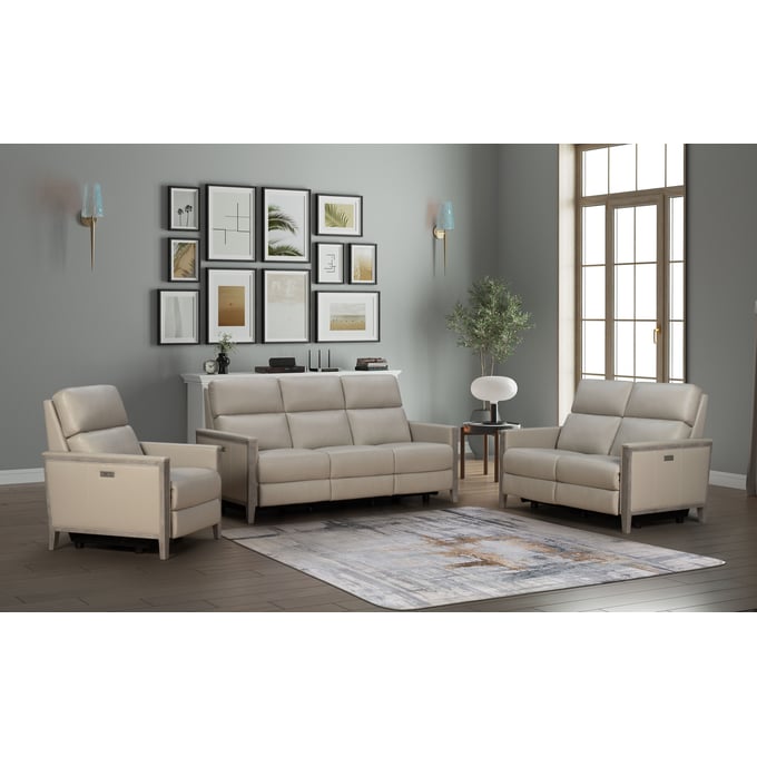 Barcalounger Hartman Bentley Dove 3pc Living Room Set BRC-PH1305375491-LR-S1