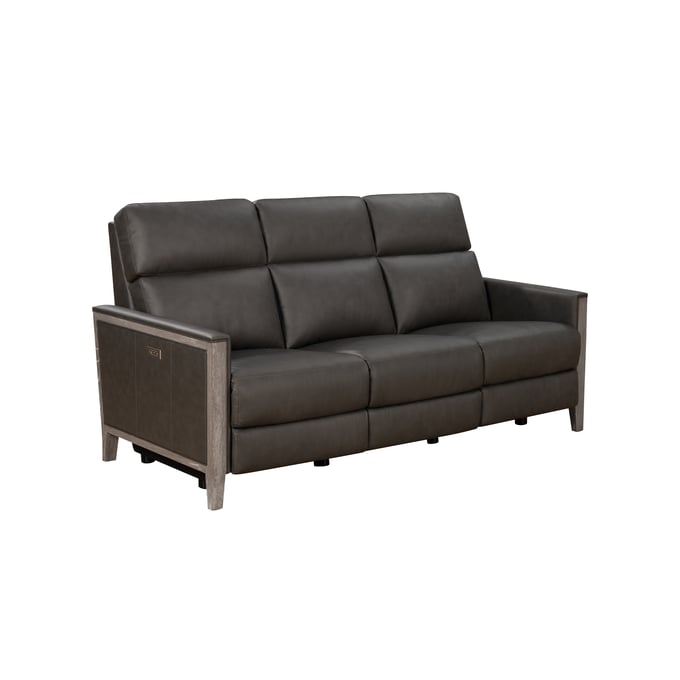 Barcalounger Hartman Homerun Dark Gray Power Reclining Sofa BRC-39PH1305376196