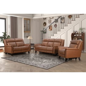 Barcalounger Kimball Homerun Cinnamon 3pc Living Room Set