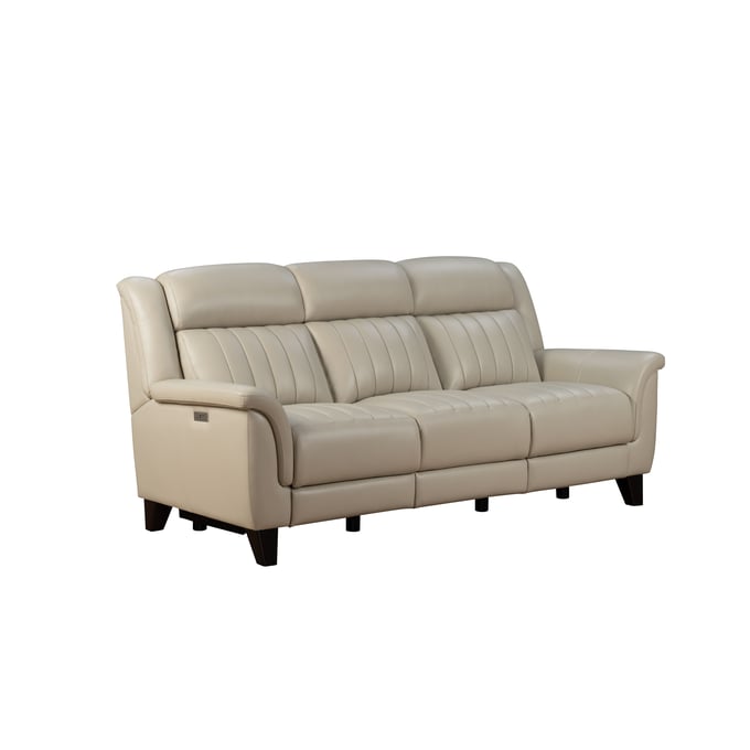 Barcalounger Kimball Cream Power Head Rests Reclining Sofa BRC-39PH1310376282