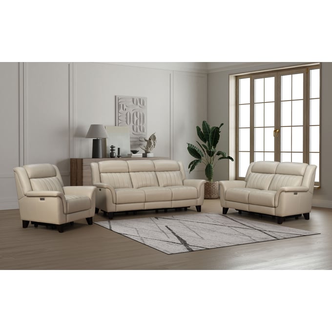 Barcalounger Kimball Cream 3pc Living Room Set BRC-PH1310376282-LR-S1