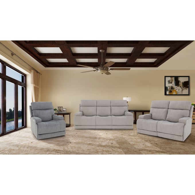 Barcalounger Ashbee Arula Dove Zero Gravity 3pc Living Room Set BRC-PH1316214193-LR-S2