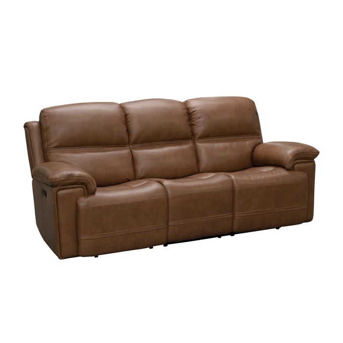 Barcalounger Sedrick Spence Caramel Power Reclining Sofa BRC-39PH3664372185