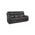 39PHL-1188 Glenwood Sofa w/Power Recline, Power Head Rests & Power Lumbar (Lay Flat) - 3750-96 Rainer Steel / leather match