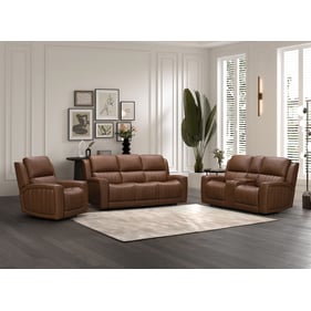 Barcalounger Pierce Homerun Cinnamon Zero Gravity 3pc Living Room Set