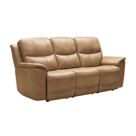 Barcalounger Kaden Elliott Taupe Power Reclining Sofa