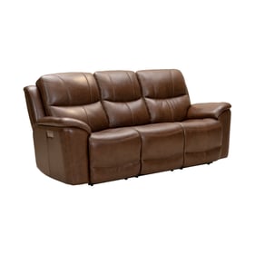 Barcalounger Kaden Jarod Brown Power Reclining Sofa