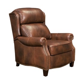 Barcalounger Meade Worthington Cognac Recliner