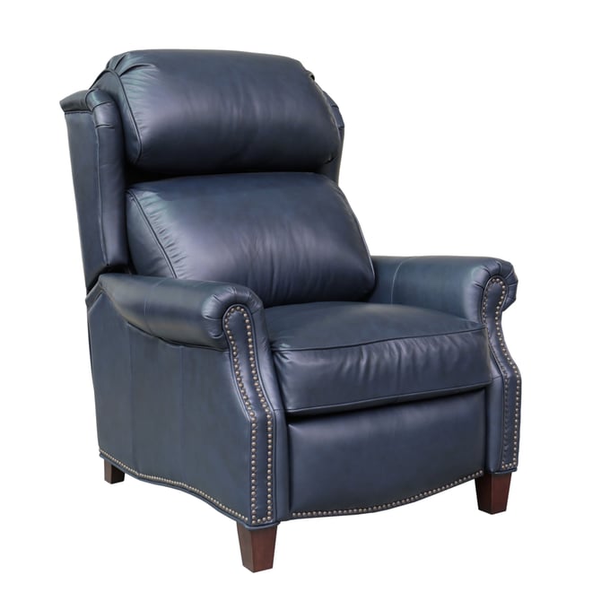 Barcalounger Meade Shoreham Blue Recliner BRC-73058570047